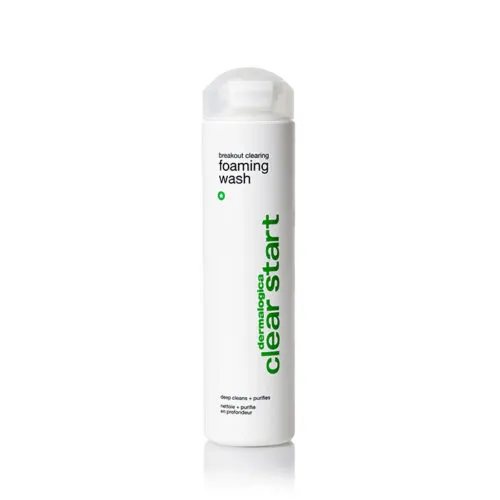 breakout clearing foaming wash - Soma Laser - Skincare clinic - Pretoria - Customised skin and hair treatments. Stockists of Dermalogica, Lamelle, MD Lash Factor and Heliocare