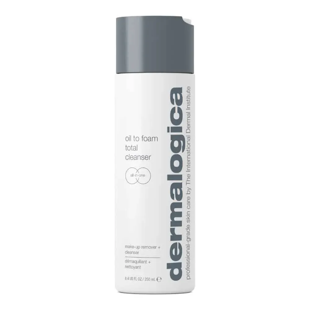 oil to foam total cleanser - Soma Laser - Skincare clinic - Pretoria - Customised skin and hair treatments. Stockists of Dermalogica, Lamelle, MD Lash Factor and Heliocare